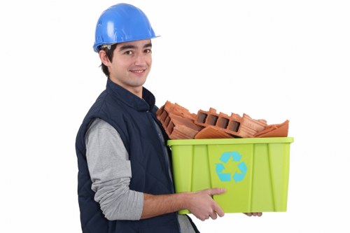 Eco-friendly office clearance practices with recycling